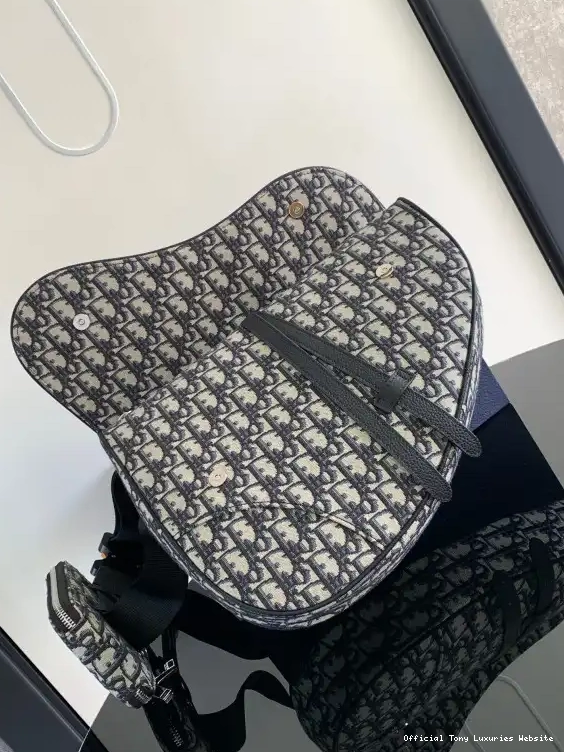 Tony Luxuries BAG WITH STRAP-34*25.5*5CM SADDLE diro 0425